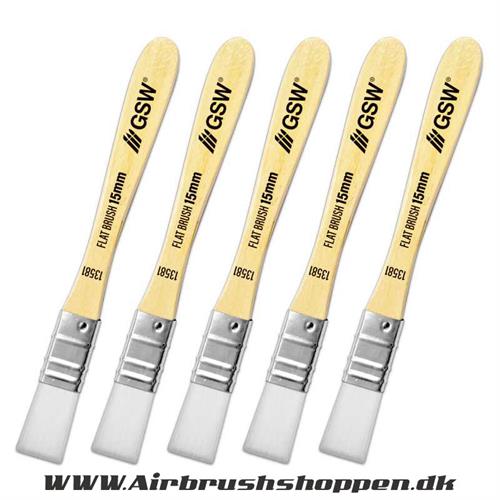 Flade Pensler - Flat Synthetic Brush (Pack x5) GSW